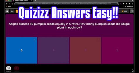 Quizizz Answers How To Always Get The Right Answer On Quizizz Every