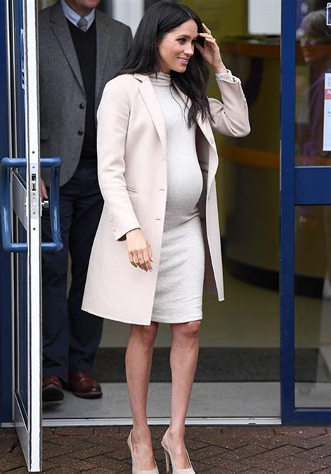 duchess meghan markle s best maternity fashion moments bounty