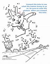 Dot Easter Bunny Dots Connect Kids Easy Santa Pdf Happy Removed Altered Copyright Artwork Choose Board Desktop sketch template