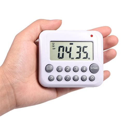 magnetic digital lcd timer kitchen cooking count  clock  minute