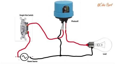 volt photocell wiring diagram coearth