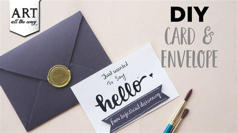 diy card  envelope envelope making card design card making