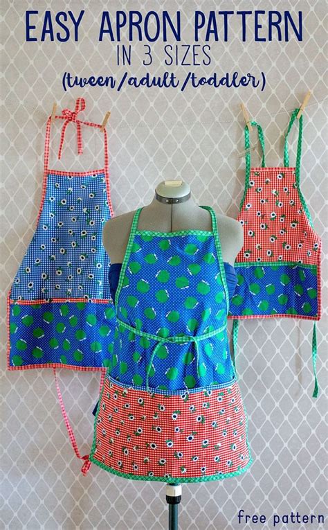 apron pattern       sizes toddler