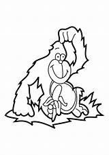 Gorilla Coloring Pages Baby Printable Color Grinch Getcolorings Fundamentals Getdrawings Pag Mountain Colorings Children Preschoolcrafts sketch template