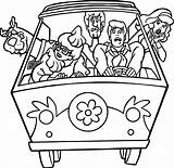 Coloring Scooby Doo Scream Fast Car Wecoloringpage Pages sketch template