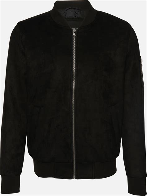 urban classics jacket  schwarz   bomberjacke jacken stehkragen