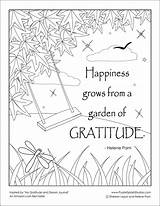 Gratitude Printable Getcolorings sketch template