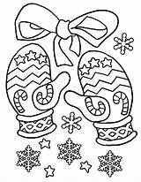 Coloring Mittens Pages Mitten Christmas Winter Gloves Printable Colouring Color Kids Getdrawings Brett Jan Pattern Template sketch template