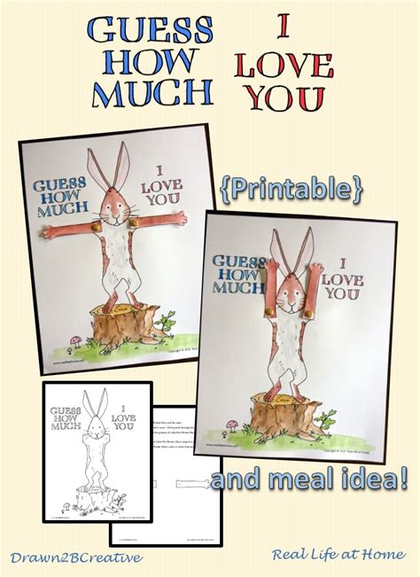 guess    love  printable  meal idea
