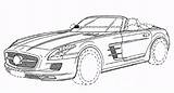 Mercedes Amg Drawings Sls Roadster Patent Revealed First Sketches 2010 Benz Automotorblog Sketch Gtspirit sketch template