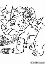 Littlefoot Kleurplaten Freekidscolorpages Dinosaure Dieren Triceratops Ratings Platvoet Openen Coloringhome sketch template