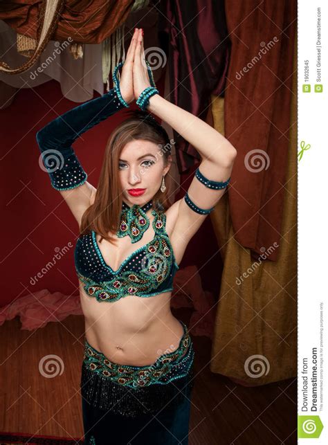Beautiful Belly Dancer Stock Image Image Of Dance Cute