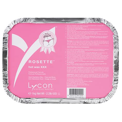 lycon rosette hot wax xxx 1kg buy online at ry