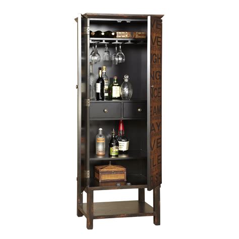 pulaski accents bar cabinet  wine storage reviews wayfair