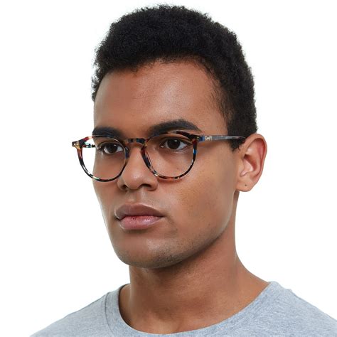 city polygon multicolor eyeglasses