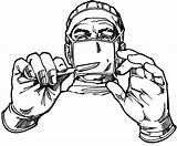 Surgeon Surgical Bedah Clip Juru Kerjaya Doctors Xpresi Clipartmag Oral sketch template