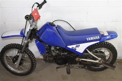 yamaha cc dirt bike sold  parts property room