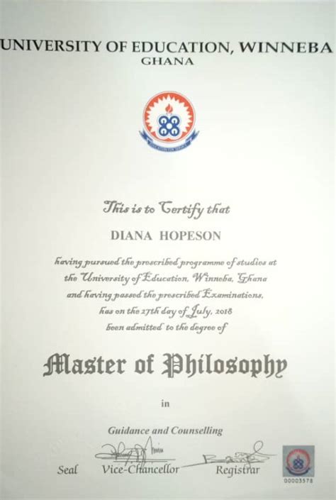 Former Musiga President Diana Hopeson Graduates With An