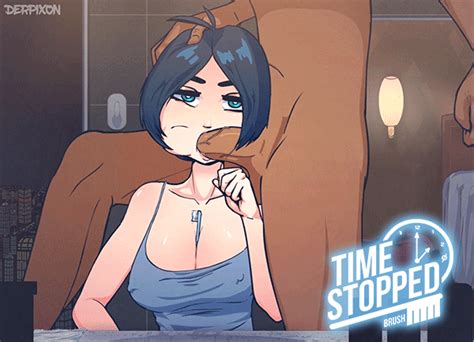 time stopped brush link in description by derpixon hentai foundry