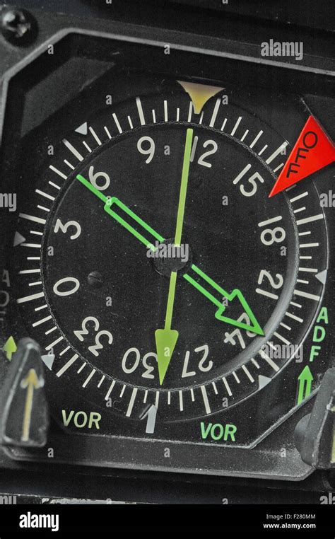 compass  aircraft instrument panel stock photo alamy