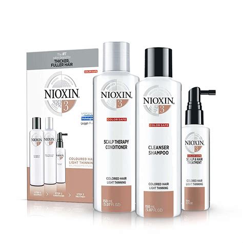 nioxin hair system kit  cleanser oz therapy oz  treatment oz small walmartcom