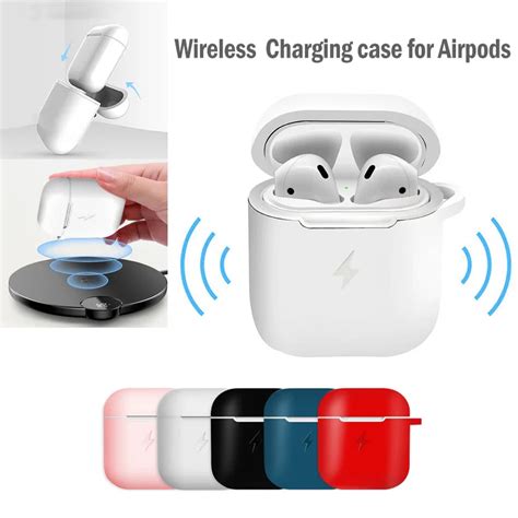 wireless charge case  airpods qi standard charging receiver  airpod compatible