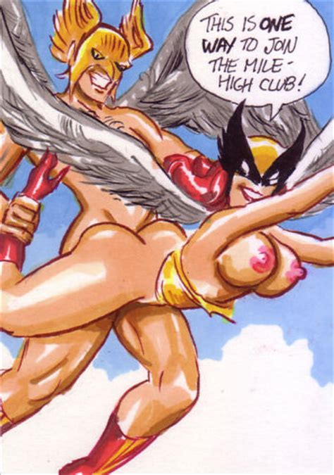 Hawkgirl Mile High Club Hawkgirl Porn Luscious Hentai Manga And Porn