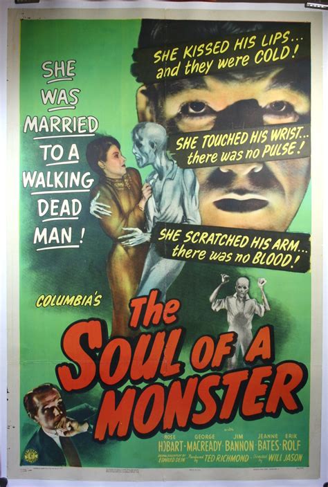 soul   monster original horror  poster original vintage  posters