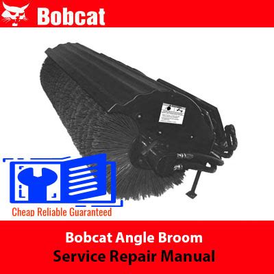 bobcat angle broom service repair manual