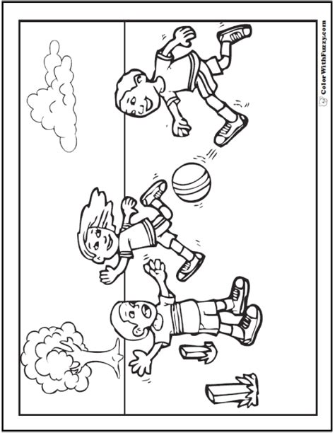 sports coloring sheets customize  print