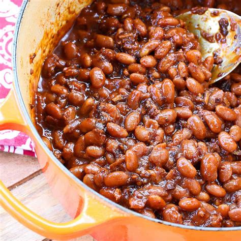 fashioned baked beans  daring gourmet