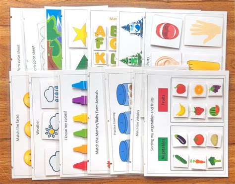 personalized busy binder preschool binder printable toddler etsy