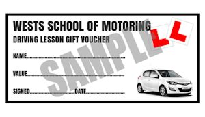 gift voucher  driving lesson block