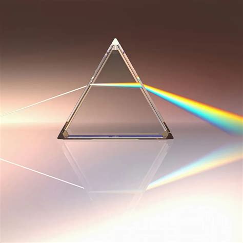 optical prism mm mm mm triangular prism rainbow prism photography  color