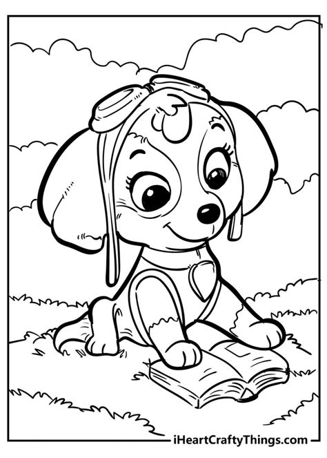 paw patrol coloring pages   printables
