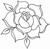 Rose Outline Drawing Line Tattoo Roses Drawings Flower Clipartsco Simple Designs Clip Rosa Clipartix Sketches Related Getdrawings Pages Visit sketch template