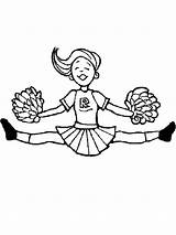 Cheerleader Gaddynippercrayons Hellas Thiva sketch template