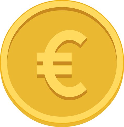 euro symbol coinpng kdownload