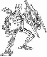 Bionicle Coloring Lego Pages Factory Hero Color Print Nexo Ninjago Popular sketch template