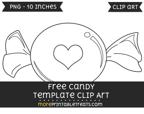 candy template clipart