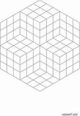 Vasarely Geometrisches Kunstunterricht Parallelperspektive Geometrie Malen Zentangle Parkettierung Mandalas Geometrische Tuschezeichnungen Kunstlinks Optische Optical Reproduction Visuelle sketch template