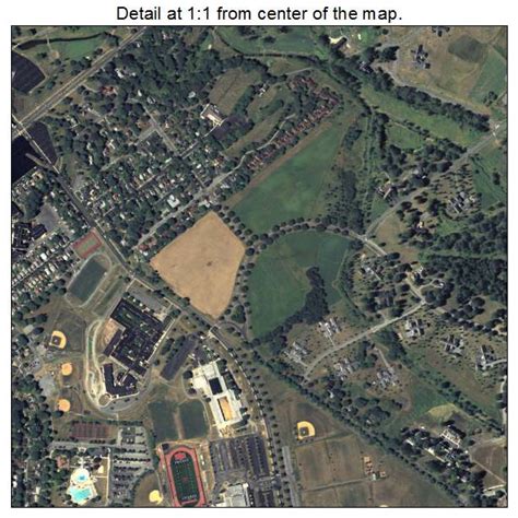 aerial photography map  hershey pa pennsylvania