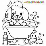 Bath Coloring Bubble Pages Taking Getdrawings Getcolorings Color sketch template