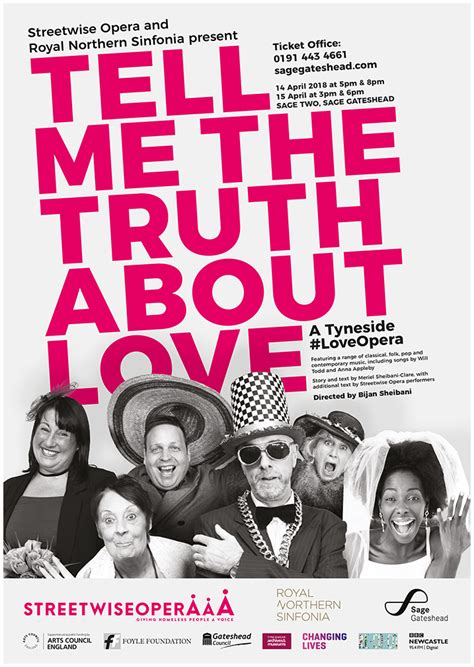 Tell Me The Truth About Love — Streetwise Opera