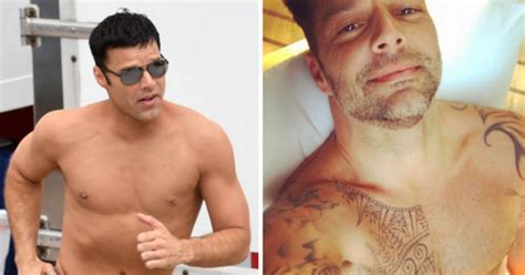 Ricky Martin Shocks Fans By Having All Of His Tattoos