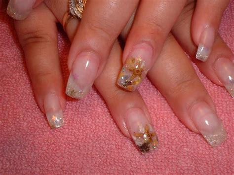 cute french nail manicure design