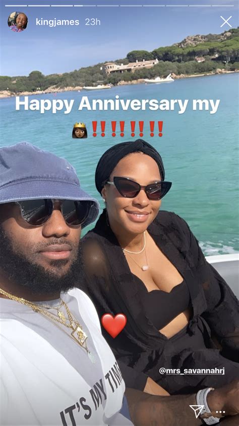 lebron james and wife savannah celebrate wedding anniversary in italy