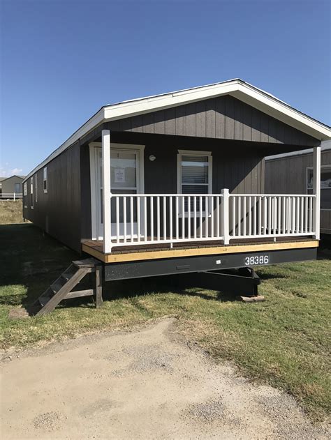 Clayton Mobile Home With Front Porch Within Homes Porches