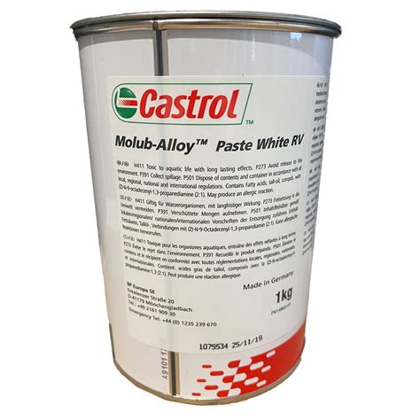 molub alloy paste white rv kg dose oelluxx schmierstoffe