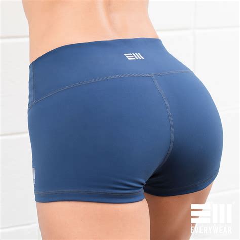 Butt Hugger Shorts 2 Navy East West Fitness